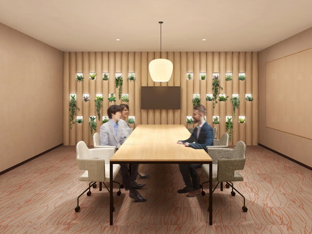 Common Area_Meeting Room. Meeting rooms can be rented in 15-minute increments. *Image is for reference only.