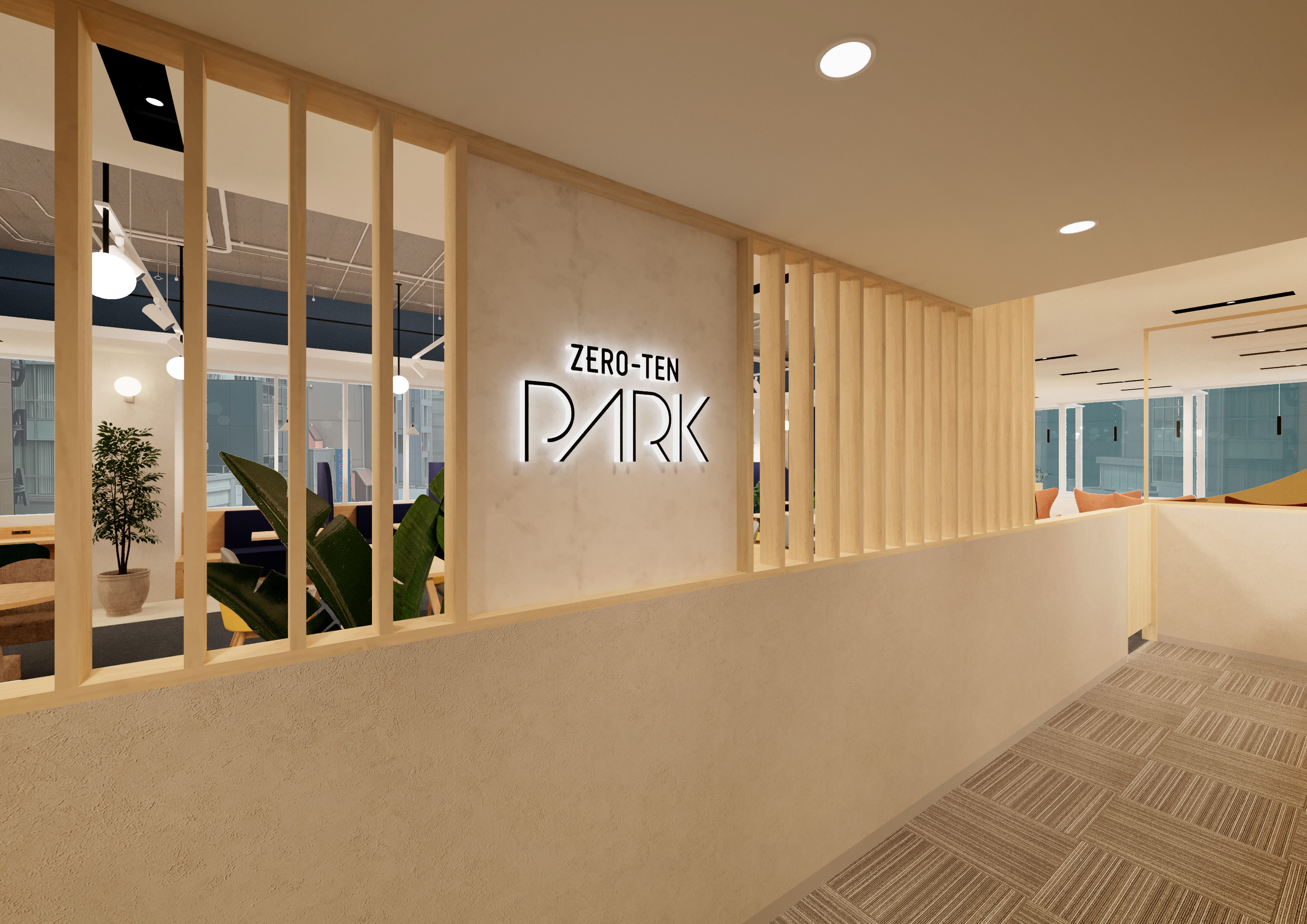 レセプション_ホスピタリティ溢れる受付スタッフがゲスト対応や郵便の受け取り、室の予約やビジネスマッチングサポートまで、ビジネスに欠かせない細やかなサービスを提供します。