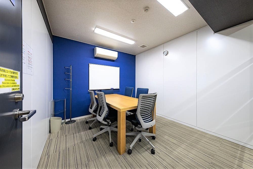 共用部_天翔オフィス南青山の時間貸し会議室。複数の会議室をご用意しています。