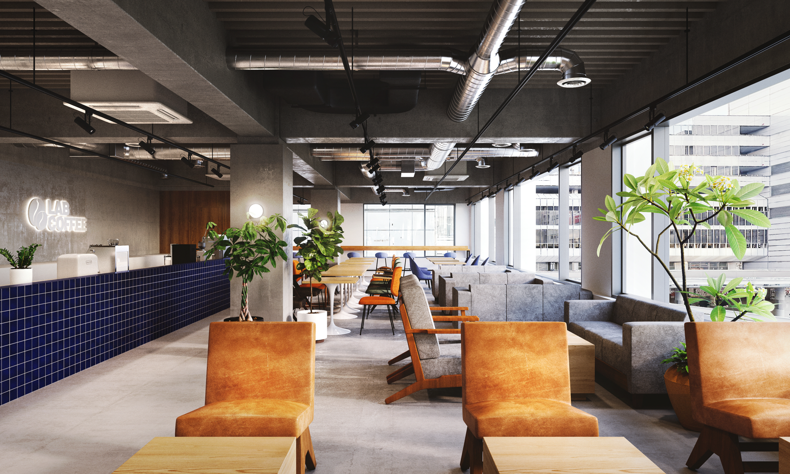 カフェ_一息つきたい時に、こだわりのフード&ドリンクで癒しを。