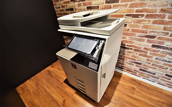 MFP_Copying and faxing are available.