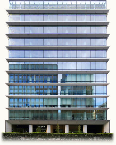 Exterior: High-grade office building with glass walls