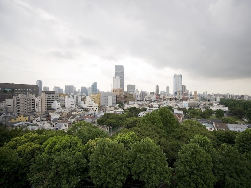 Other_Views. The view from the office offers a panoramic view of the buildings in Tokyo.