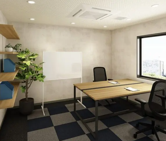 専有スペース_個室。1~6名用の完全個室のレンタルオフィスです。※画像はイメージです。©bizcomfort