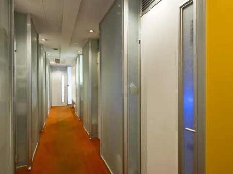 Common area_corridor. Each private room security is also fully equipped.