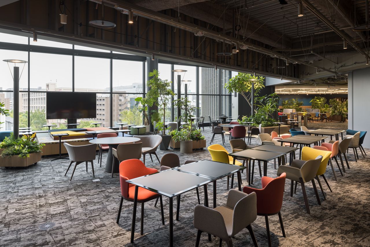 共用ラウンジ　写真提供：Nacása & Partners Inc.