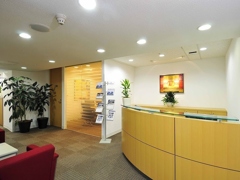 共用部_ビジネスラウンジ。入居者様同士コミュニティ形成を気軽に行えるスペースです。