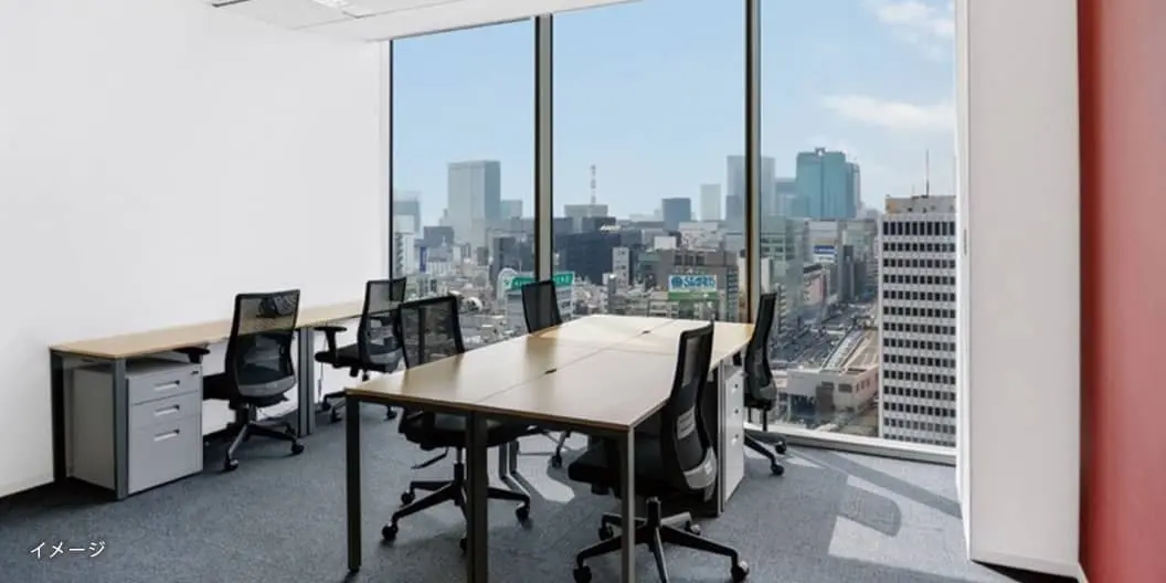 専有部_個室。1名から大人数まで様々なオフィスバリエーションが用意されています。※画像はイメージです。