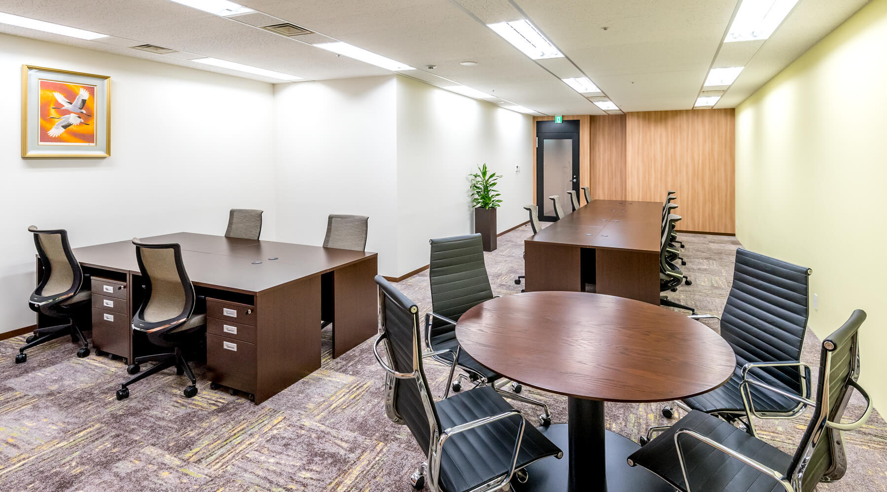 Private rooms_Expert Office GRAND Shimbashi / Uchisaiwaicho can accommodate up to 50 people, and we can propose private rooms for various numbers of people.