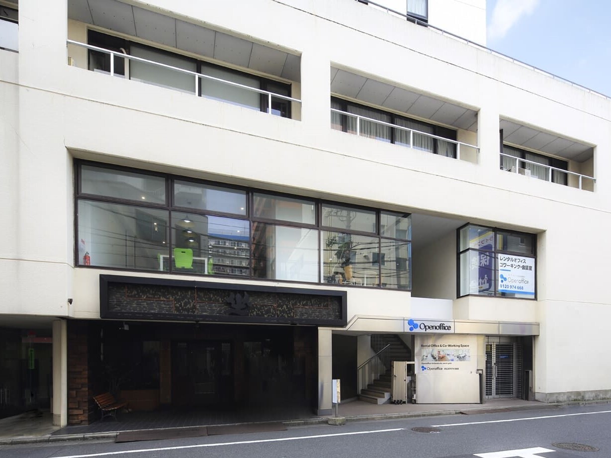 外観_JR五反田駅西口より徒歩4分の好立地のオフィスです。