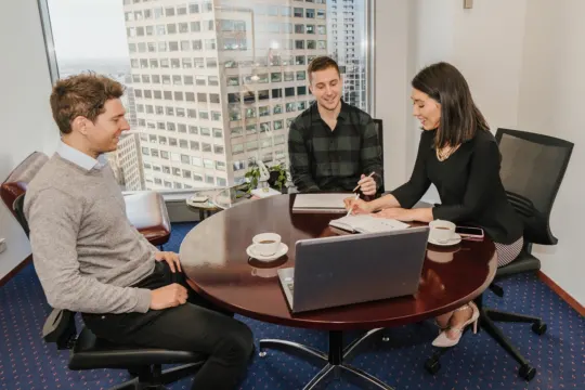 Meeting Rooms_A vital part of our business, our meeting rooms are fully equipped with video conferencing systems and other amenities.